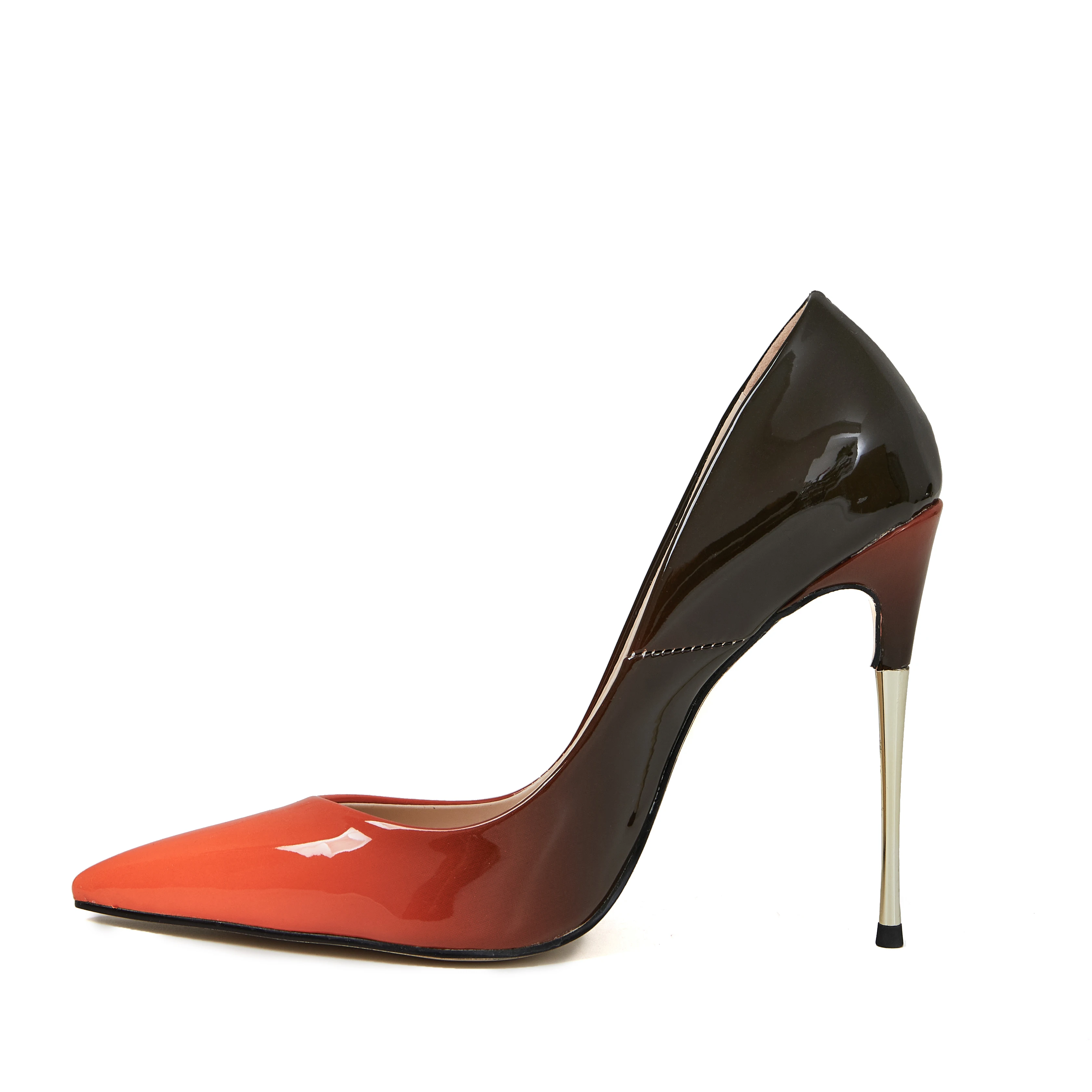 New Fashion  Women Shoe Fancy Patent Pointed Toe Stiletto Pump Super High Heel
