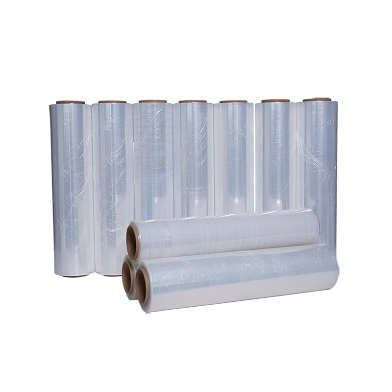 Industrial 20 Microns 80 Gauge Machine Stretch Film Pallet Protective Plastic Transparent Film
