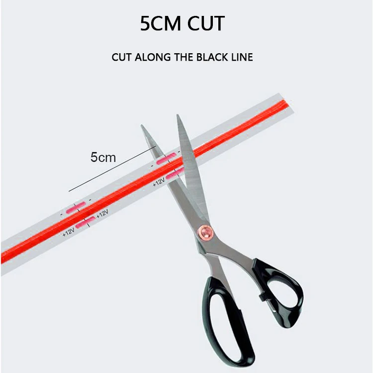 Factory Direct 220V IP65 High Brightness Remote Wireless BT control 2835 COB strip light Kit