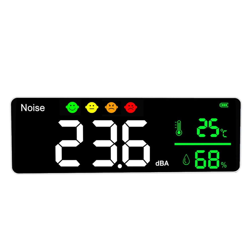 The latest home digital USB Noise Meter original design wall mounted Sound Level Meter Decibel Meter Noise Detector