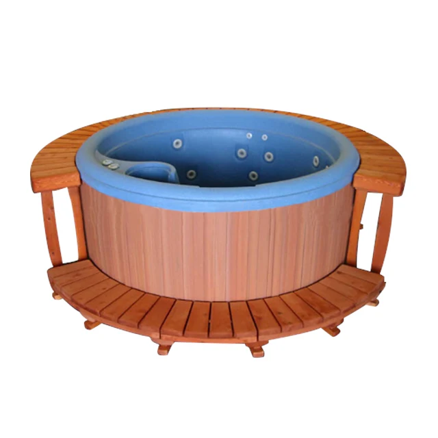 Factory wholesale ps skirt panel composite spa skirt Eco-Friendly hot tub wood panels