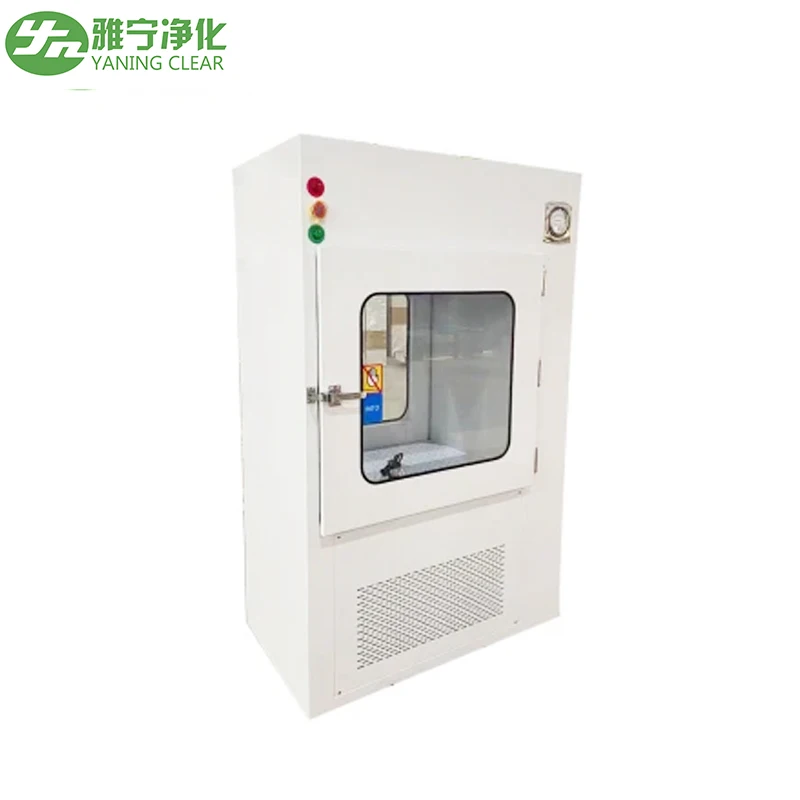 ISO5-9 Modular Clean Room Easy Install HEPA ULPA Filter Pass-Through Pass Box Air Shower Pass Box Lab Air Cleaning Equipment