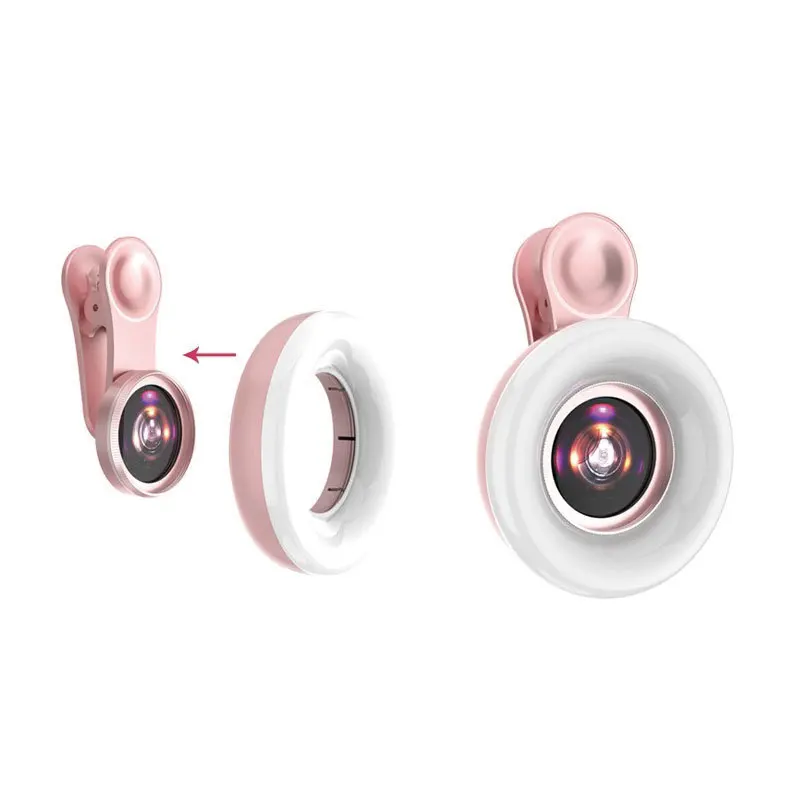 Mobile phone lens macro camera beauty fill light 15 times macro lens beauty eyelash photography macro lens