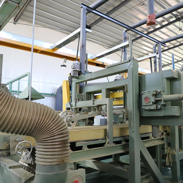 mineral wool insulation board production line rock wool insulation fiber spinning making machine
