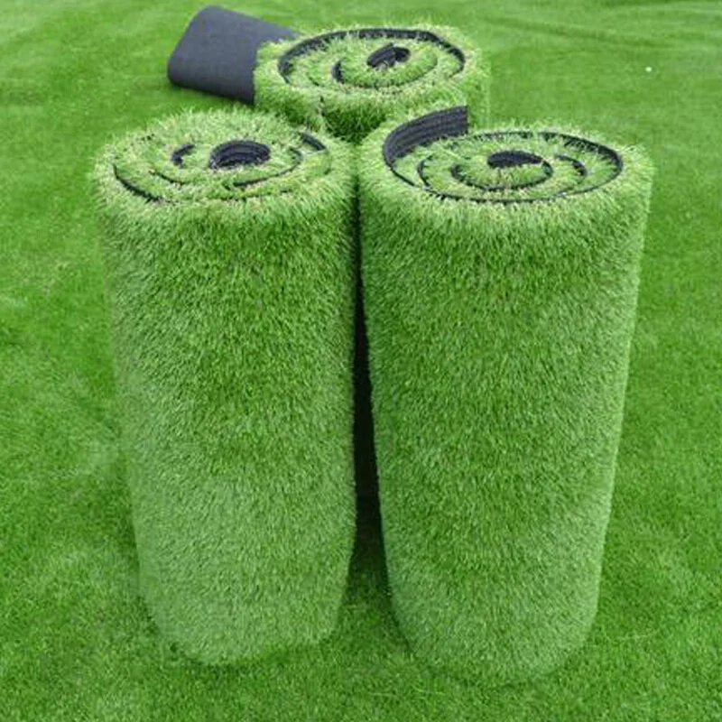 Aji Chinese Football Lawn Price Per Square Foot Putting Soccer Indoor Cheap Synthetic Turf Artificial Grass