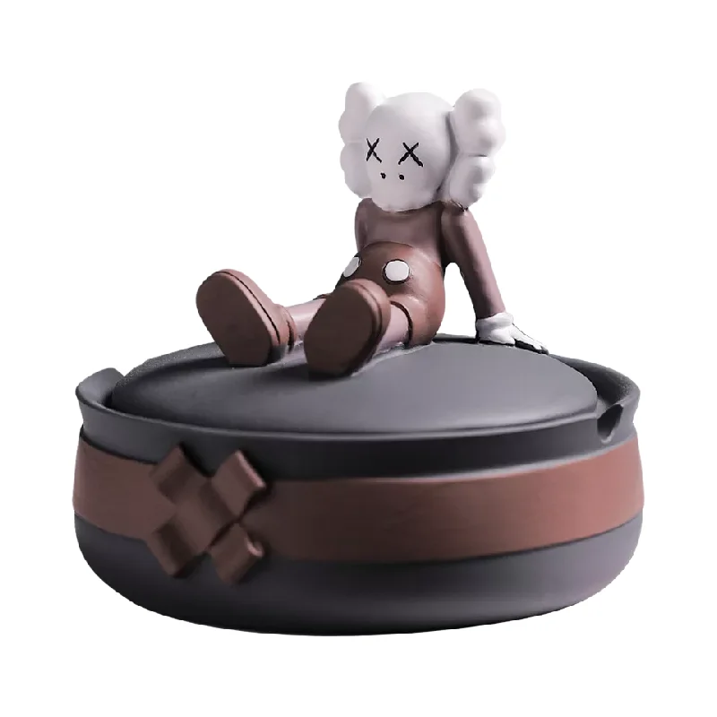 Violent Bear Creative Ashtray Resin Crafts Living Room Cafe Bar Desktop Crafts Small Ornaments Smoking Lovers Gifts