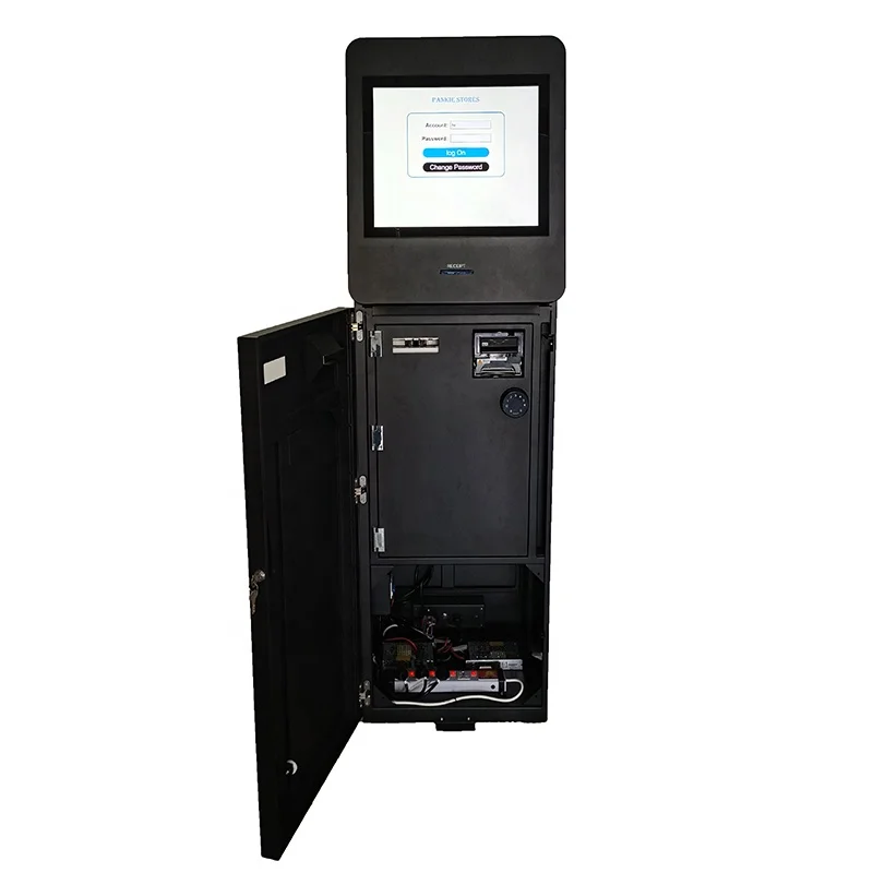 Индивидуальный 32-дюймовый киоск самообслуживания ATM Crypto Machine с сенсорным экраном обмена иностранной валюты и SDK для оплаты