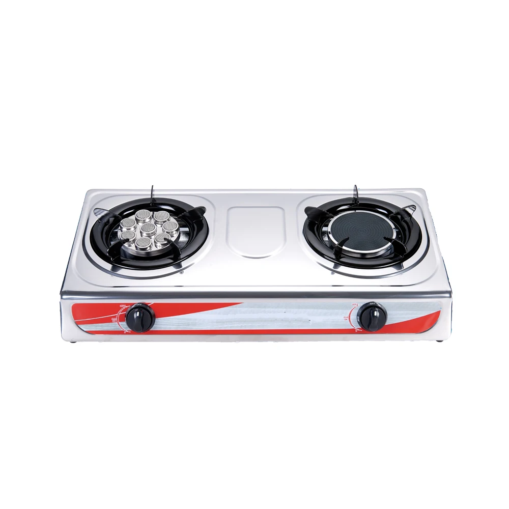 
New Infrared ceramic burner and steel big fire flame burner china gas stove 