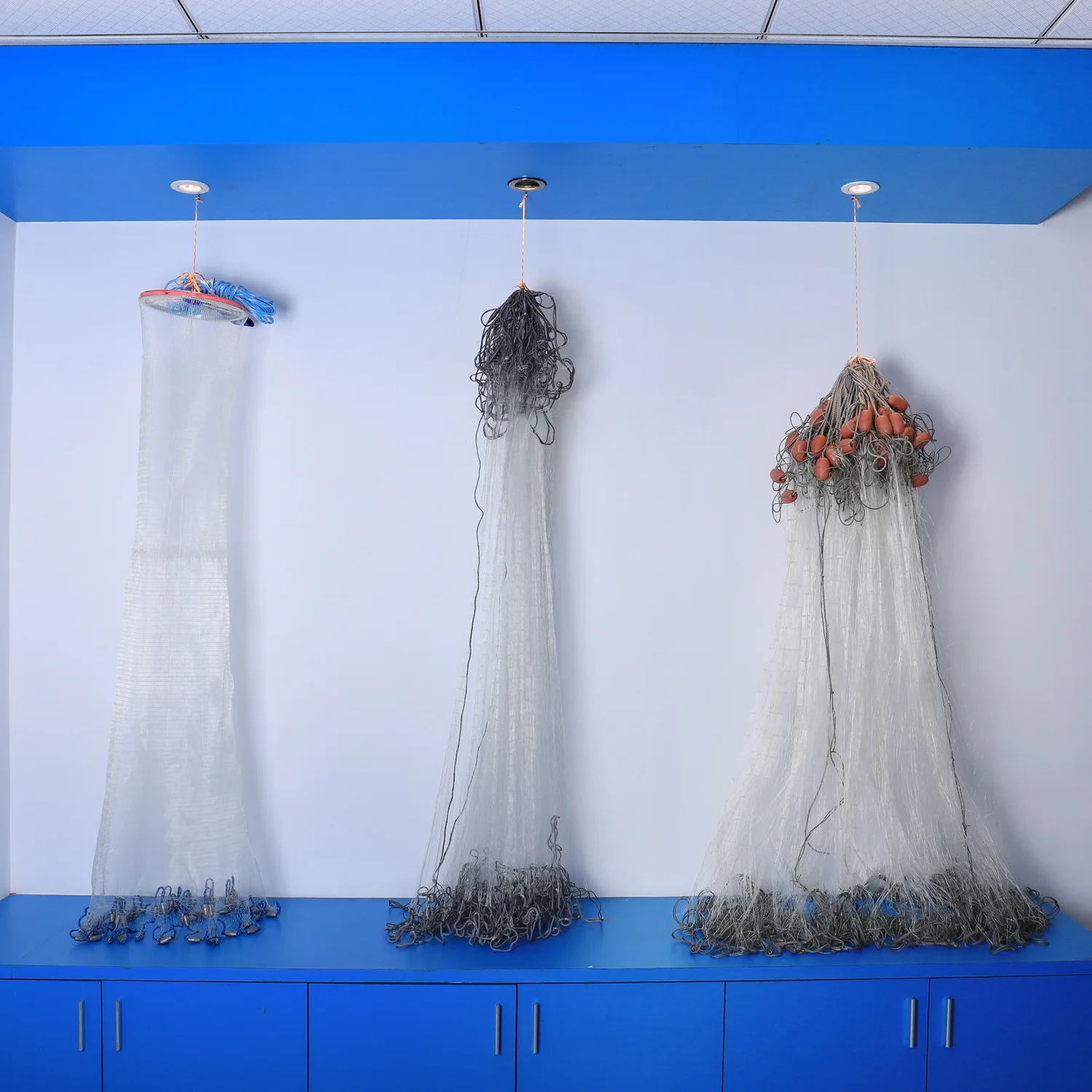 Handmade Finland Type Nylon Fishing Gill Nets Monofilament Fishing Net