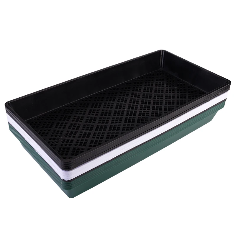 Best price 54*27*6.5cm food grade plastic tray high quality factory wholesale seed plant germination tray