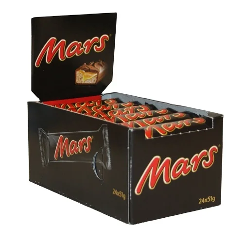 Mars White Chocolate 100g Pack of 4 / Mars Black Dark Chocolate Bundle