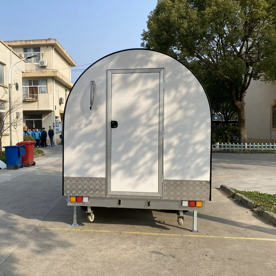 Certificate Hot Dog Snack Cart Food Kiosk Food Truck  Food Trailer Concession Van Customized