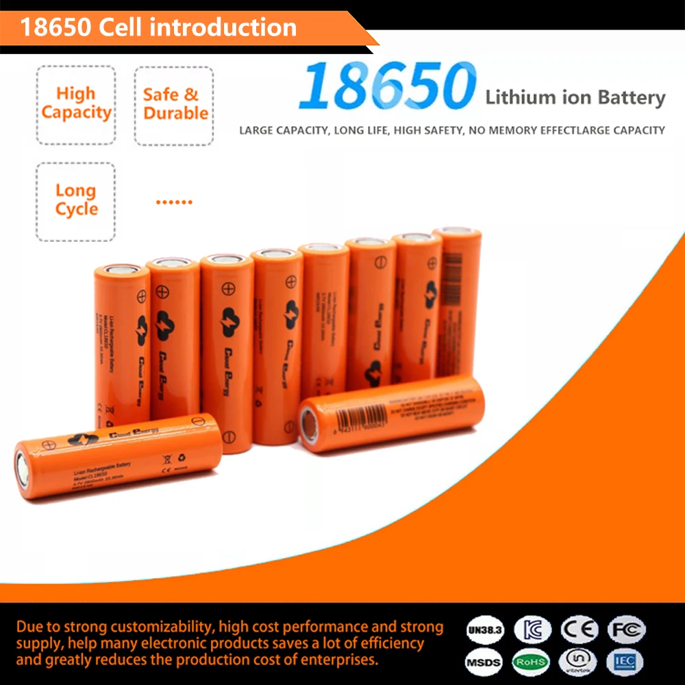 customized Li-Ion nattery 18650 48V 10Ah cells Rechargeable lithium Battery Pack