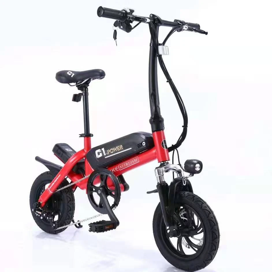 
36V 350W environmental friendly high carbon steel hard front fork electric bicycle C1 Max audi e bike 