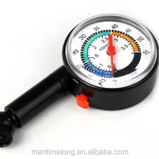 Wholesale Auto Motor Car Bike Tire Air Pressure Mini tyre Gauge Dial Meter Vehicle Tester car diagnostic tools
