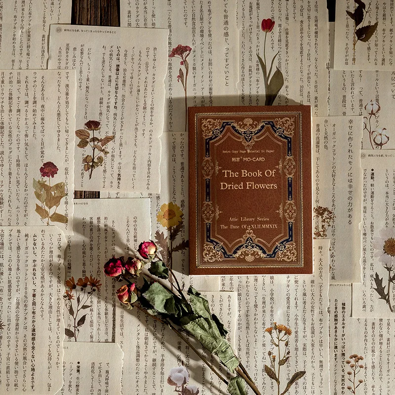 60 шт./упак. Материал бумажной книги чердак Коллекция книга серии Ретро следов страницами блокнот с основанием декоративные бумажные