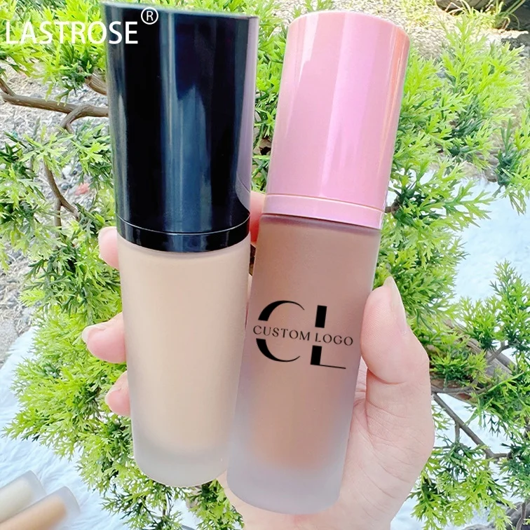Vegan Cosmetics Makeup Full Coverage Natural Makeup Liquid Foundation Private Label Matte Waterproof Liquid Foundation