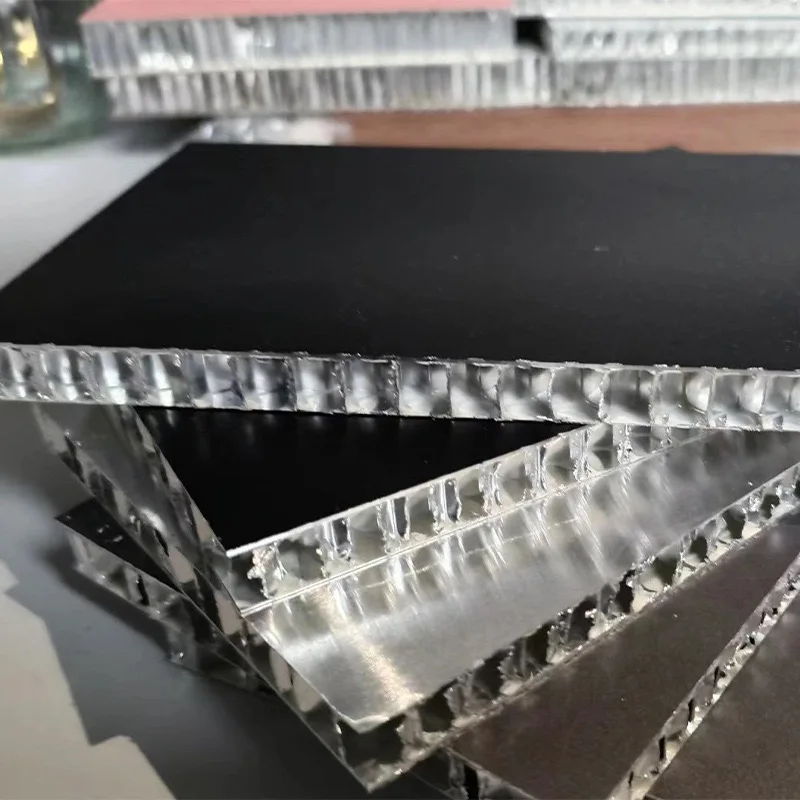 Deck Boards Custom SPC Aluminum Honeycomb Composite Panels A1 Fireproof Anti-corrosion Engineering Construction Material