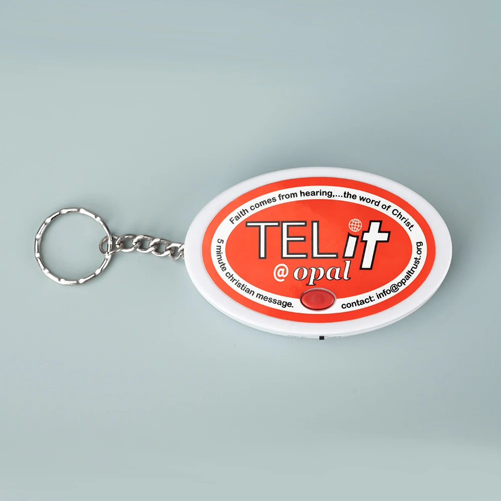 Kids Music Box Movement music melody talking recording Keychain Toys Consumer Electronics Customized Key Holder With Voice