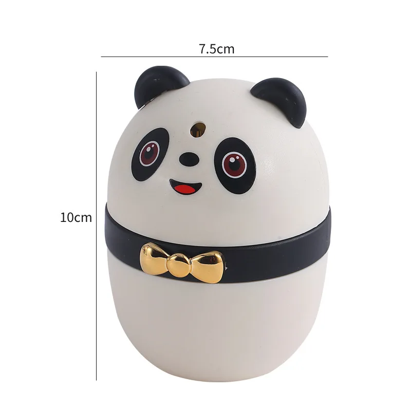 Panda Shape Automatic Toothpick Dispenser Toothpick Jar Toothpick Holder Container Holder Organizer Box for Kitchen Restaurant