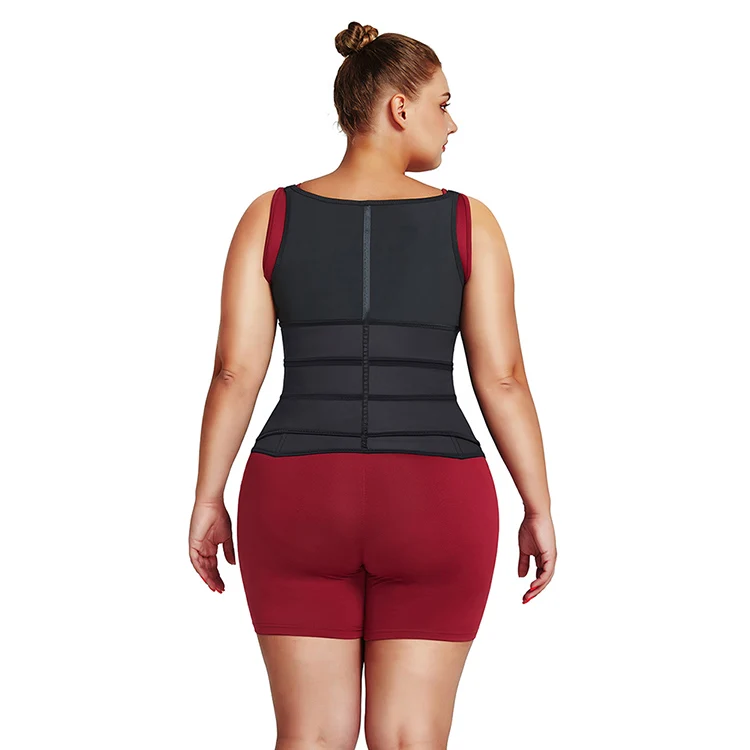 
Dropshipping Plus Size Latex 3 Strap Waist Trainers Plus Size Custom Women Waist Trainer Vest 