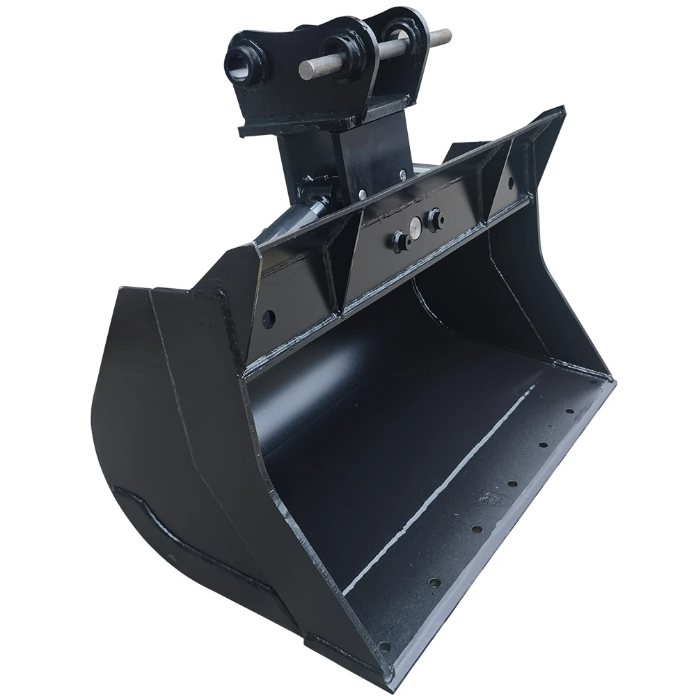 China Low Price Supplier Excavator Parts Tilting Mud Bucket Ditch Cleaning Excavator Tilt Clean Up Buckets