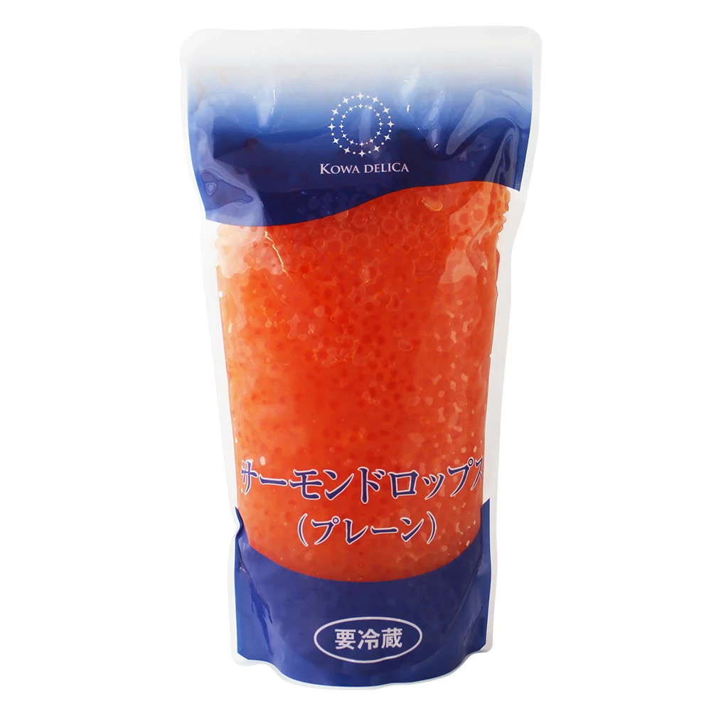 Kowa wholesale plain and soy sauce flavor salmon drops importer seafood food wholesalers