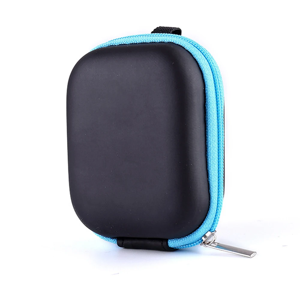 
Wholesale Customized Logo Mini EVA Travel Storage Bag Earphone Case Roller Bottles Holder 5ML 6Pcs Essential Oil Carrying Case 