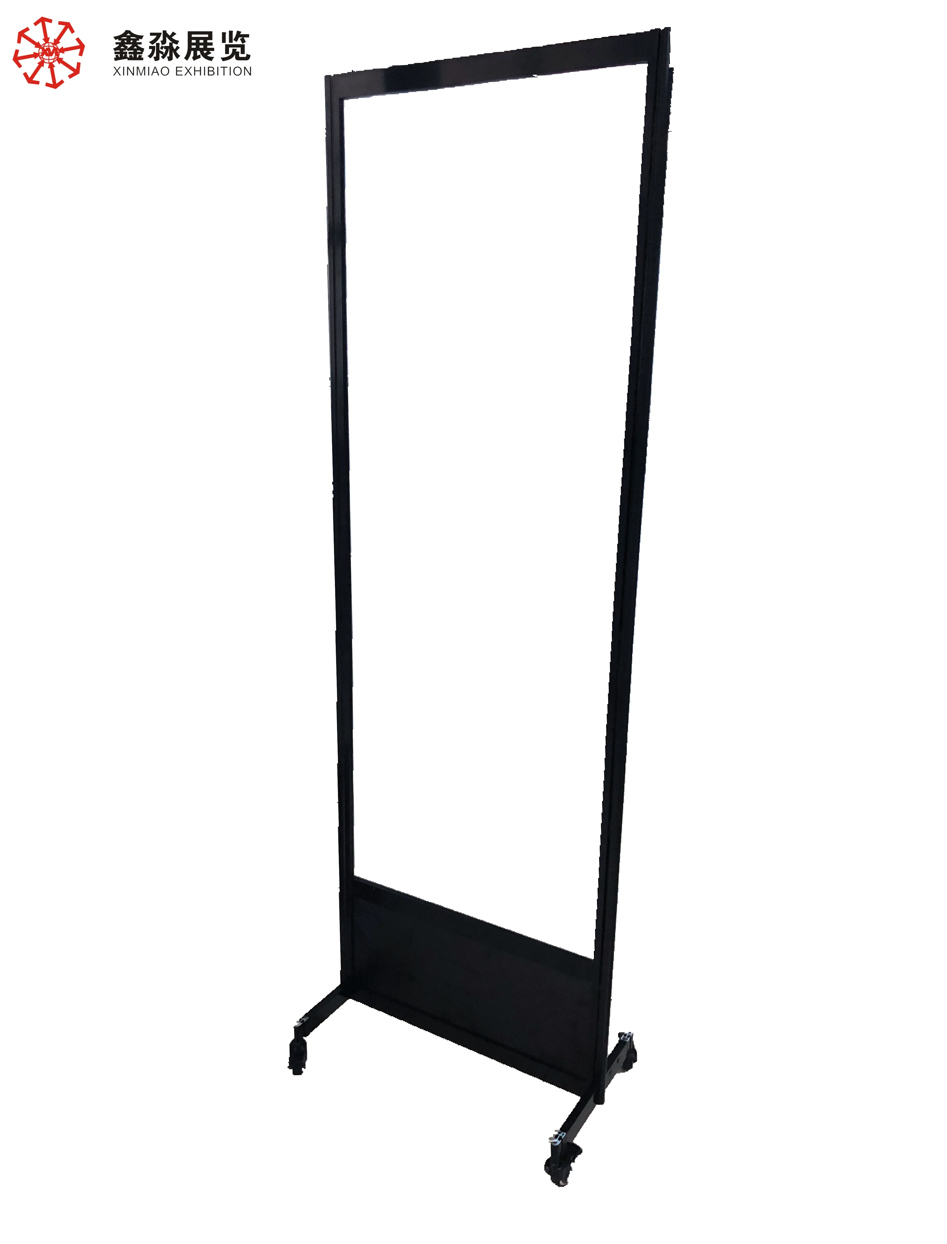 Portable Free Standing Acrylic Barrier 900X1500mm with Wheels Fast Delivery Floor