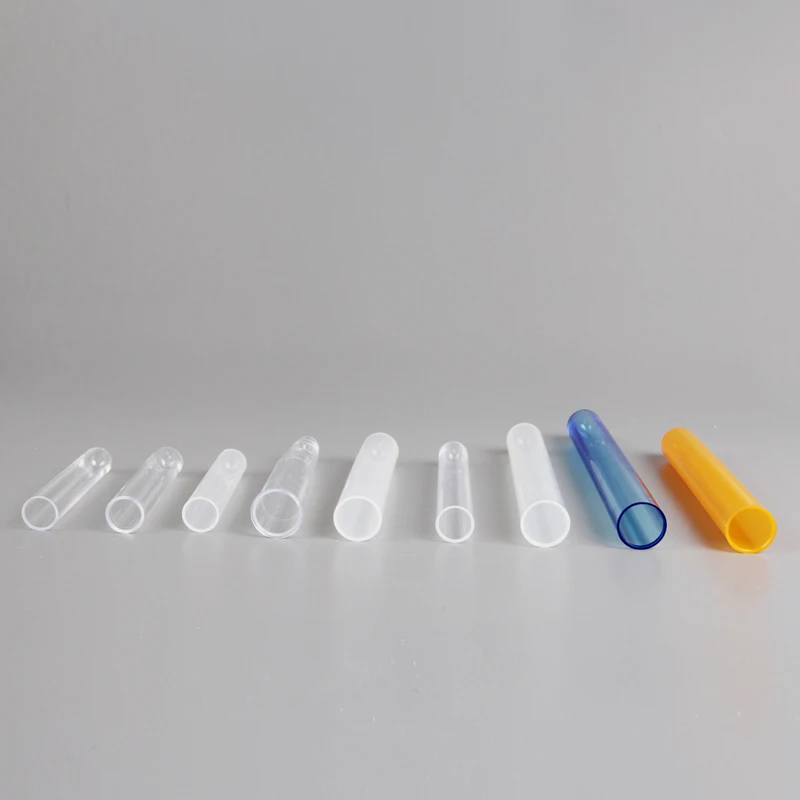 Одноразовый лабораторный материал PP/PS, различные размеры, различные цвета, испытательная трубка