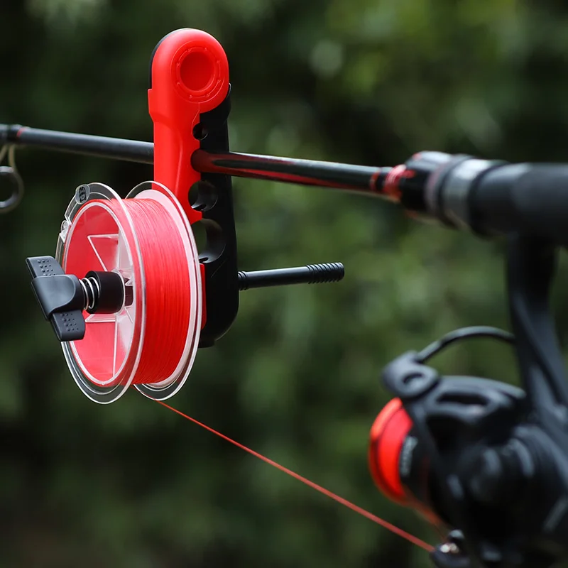 LINNHUE Portable Fishing Line Winder Reel Line Spooler Machine Spinning  Baitcasting Reel Spooling Carp Fishing Tool Accessories