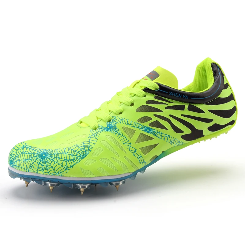 
Track and Field Spikes Jogging Shoes Campus Sprint Shoes Track and Field Sports Shoes Professional Hurdle Sneakers 