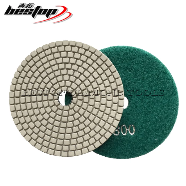 4 Inch Diamond Flexible Granite Wet Polishing Pad