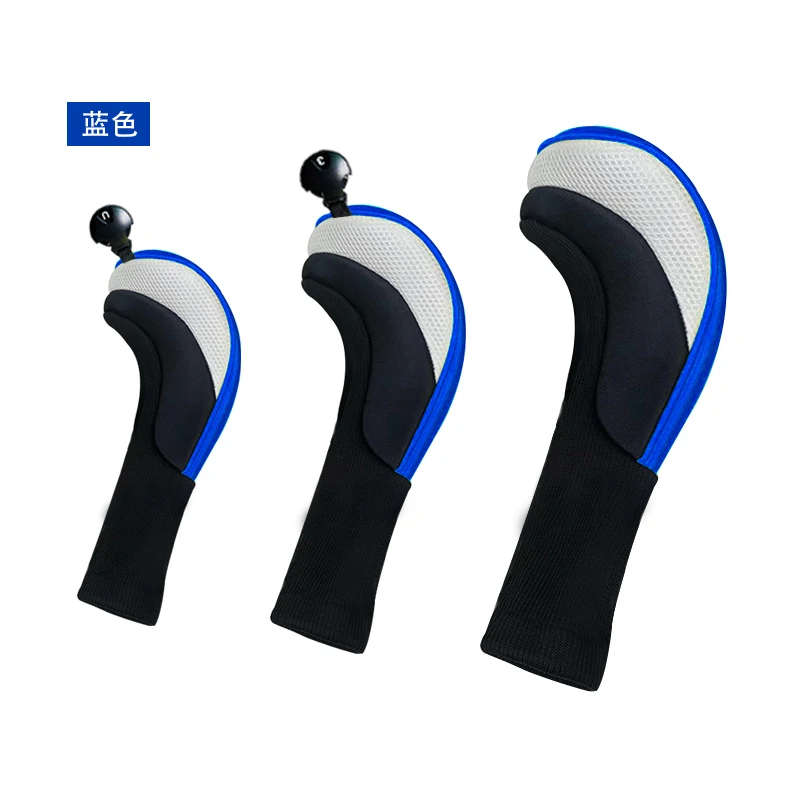 Full Leather Cover Grain Leather Golf Driver Head Covers Plain Splvy Value Design Folding