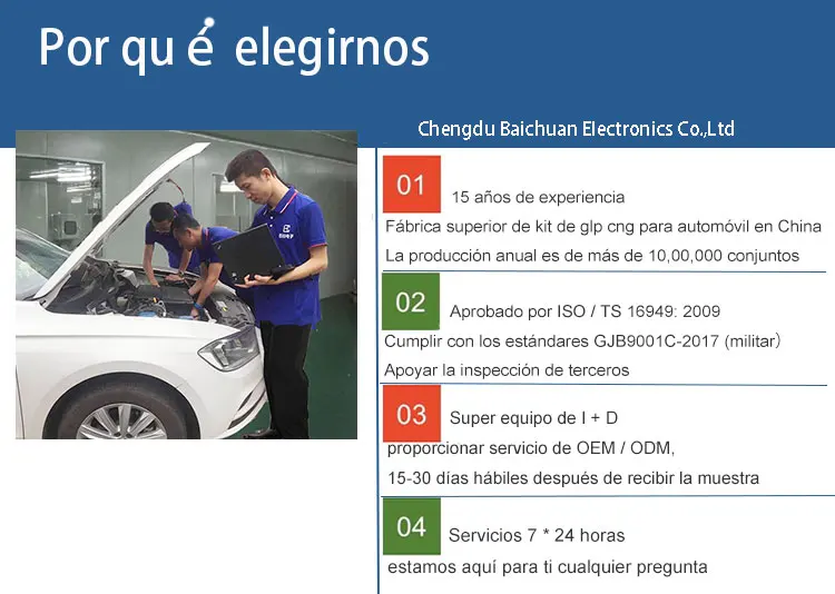 BC Car LPG conversion kit MP48 ECU style for 4 cly engine petrol to gas conversion equipment