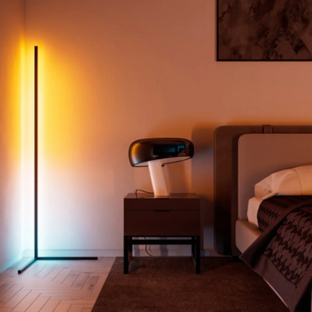 Blind bulk Dropshipping nordic modern remote control vivid minimal corner led rgb minimalist lamps