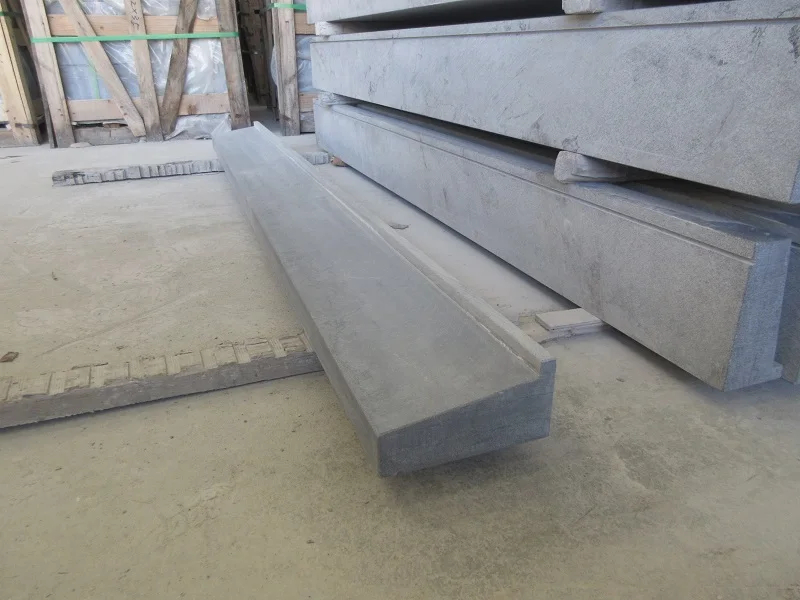 Оконный порог из голубого камня, грубые оконные пороги из известняка 100 #, рынок Бельгии