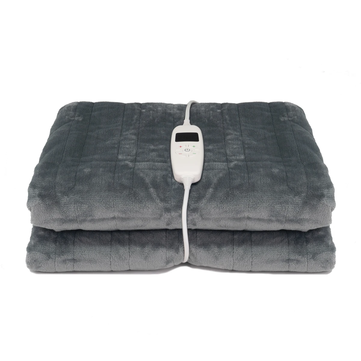 wholesale cheap price 110v 50x60inch 120W 10 heat levels custom plush fleece winter home use electric heated throw blanket
