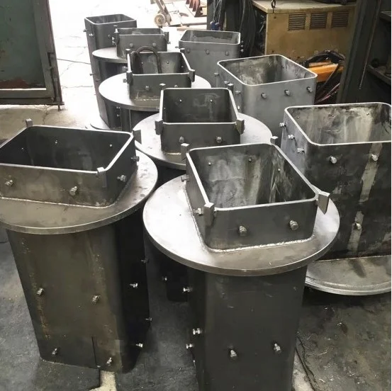 Crystallizer Assembly Copper Mould Tubes Manufacture Ccm Spare Parts Water Jacket Segment Stainless Steel Mold Housing Assembly