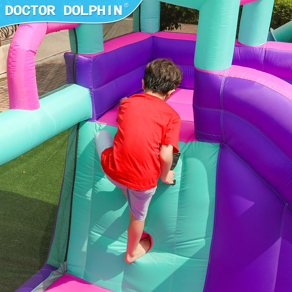 Wholesale Backyard Kids Inflatable Slide For Kids Bounce House Party Jumpers Inflatable Bounce House With Ball Pit