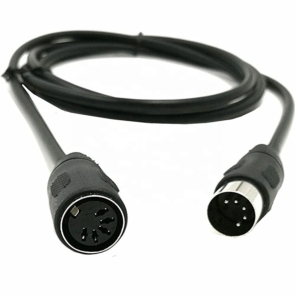 ERE MIDI 5-Pin DIN Male to Female Audio MIDI Extension Cable for MIDI Keyboard (Synthesizer, Organ, Electric Piano, MIDI Guitar