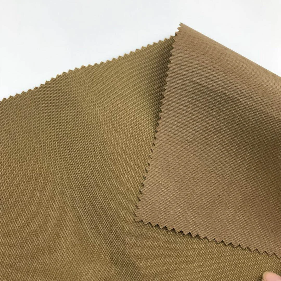  Койот коричневый n6 1000D 1000 denier cordura нейлон ПУ прозрачное покрытие однотонная Окрашенная нейлоновая