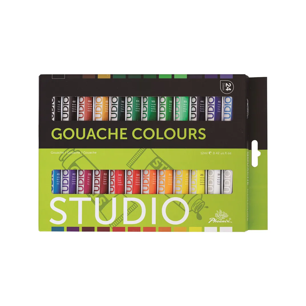 Professional High Quality Gouache Paint High Quality 24 Colors Non-toxic Gouache Paint Set For Kids