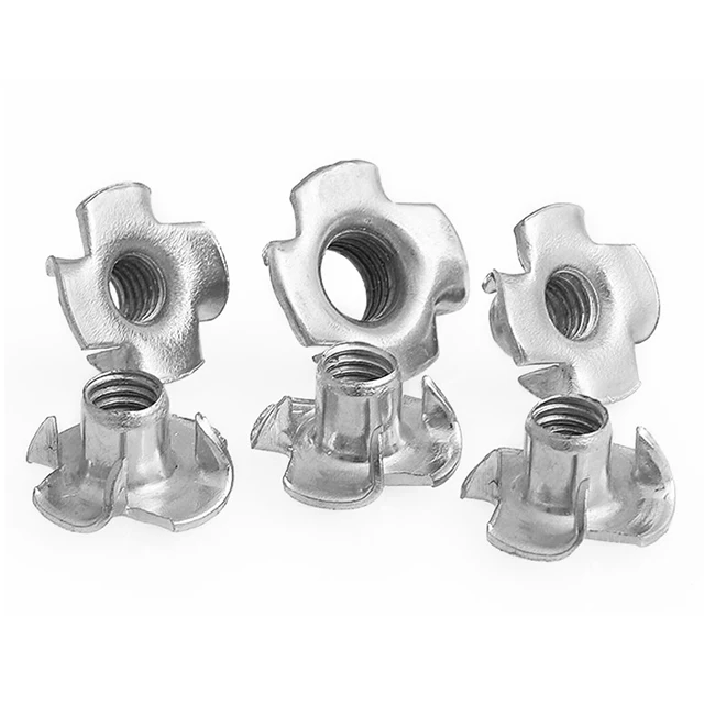 Wholesale T-nut M6 M8  Furniture Office Chair Nuts