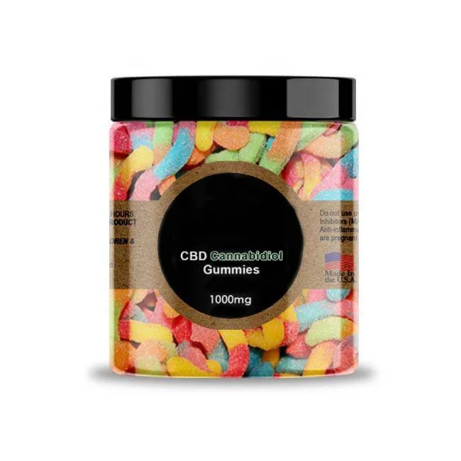 
Pure Hemp Gummies Organic Full Spectrum Hemp Extract CBD Gummies Bears with private label logo 