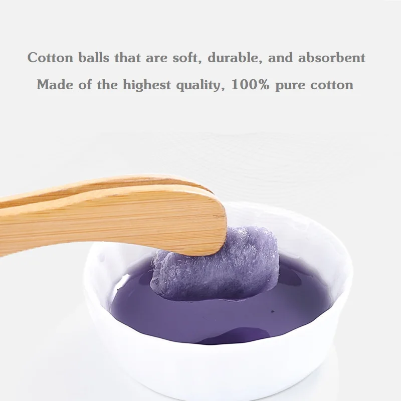 Wholesale Factory Direct Absorbent 100% Pure Cotton Balls For Cleaning Make-Up Removal