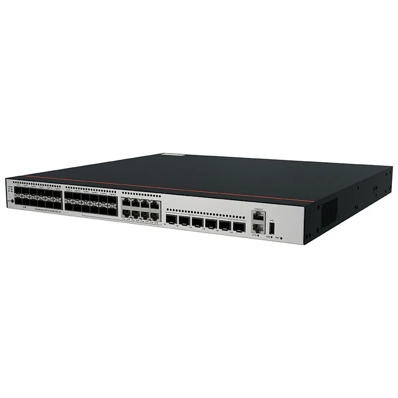 Hua Wei 24*Ge SFP 8* Dual-Purpose 10/100/1000 4*10ge SFP+ 2 X 12ge Stack Ports S5735-S24st4xe-V2 Poe+ All Optical Gigabit Switch