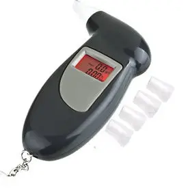 lcd digital breath electrochemical alcohol tester breathalyser mouthpieces only