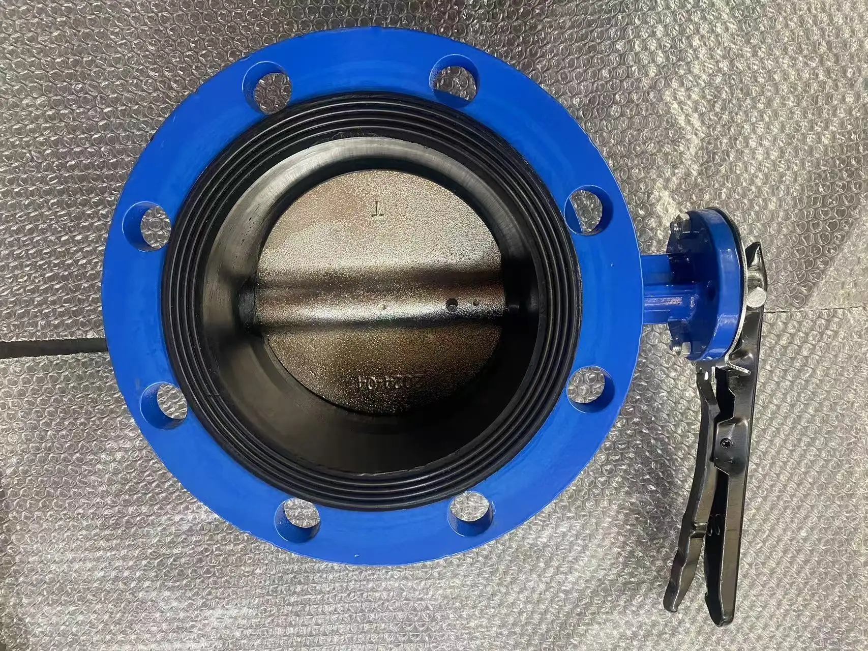 Flanged Cast Iron Manual butterfly Valves Are Generally Used for Warm Water