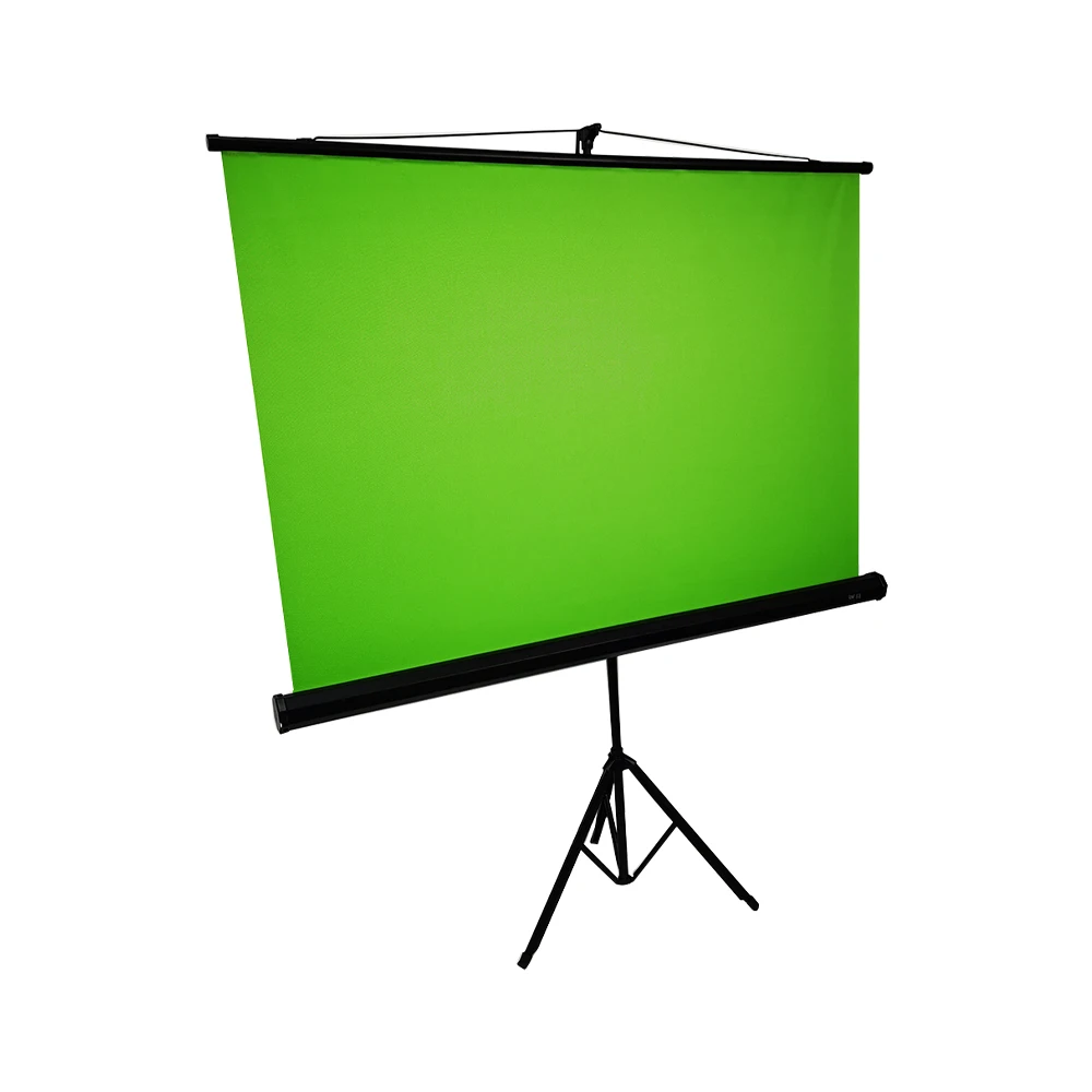 Hot Sale Portable Tripod Woven Collapsible Background Green Screen With Stand
